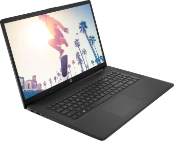 Ноутбук HP 17-cn2187ng Core i3 1215U 8Gb SSD512Gb Intel UHD Graphics 17.3" IPS FHD (1920x1080) Free DOS black WiFi BT Cam (9Q9J5EA) - купить недорого с доставкой в интернет-магазине