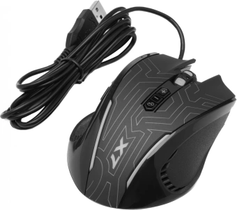 Мышь A4Tech X87 черный оптическая 2400dpi USB 8but (X87 (MAZE)) - купить недорого с доставкой в интернет-магазине
