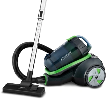 Пылесос Vitek VT-8130 2200Вт черный/зеленый - купить недорого с доставкой в интернет-магазине