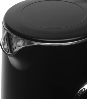 Чайник электрический Candy CK-400 1.7л. 2200Вт черный корпус: нерж.сталь/пластик (FM04WKM00RU) - купить недорого с доставкой в интернет-магазине