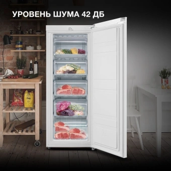 Морозильная камера Hyundai CU2005 белый - купить недорого с доставкой в интернет-магазине