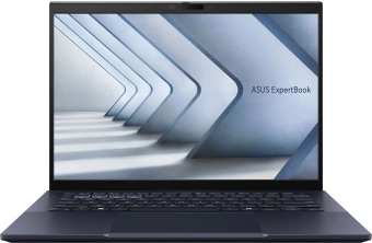 Ноутбук Asus ExpertBook B5 B5404CMA-QN0401X Core Ultra 7 155U 16Gb SSD1Tb Intel Graphics 14" IPS WQXGA (2560x1600) Windows 11 Professional black WiFi BT Cam (90NX06R1-M00EB0) - купить недорого с доставкой в интернет-магазине