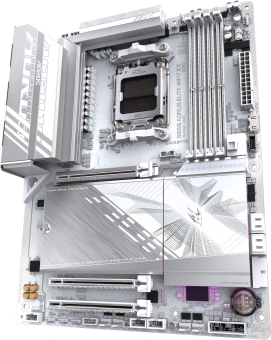 Материнская плата Gigabyte B850 AORUS ELITE WIFI7 ICE Socket AM5 AMD B850 4xDDR5 ATX AC`97 8ch(7.1) 2.5Gg RAID+DP - купить недорого с доставкой в интернет-магазине