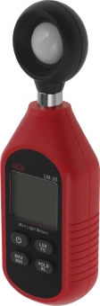 Люксметр RGK LM-20 портативный красный/черный (776301) - купить недорого с доставкой в интернет-магазине