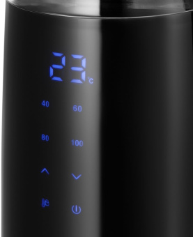 Чайник электрический Kitfort КТ-6611 1.7л. 2200Вт черный/серебристый корпус: стекло/пластик - купить недорого с доставкой в интернет-магазине