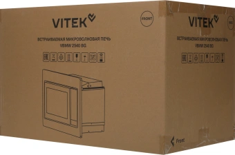 Микроволновая печь Vitek VBMW 2540 BG 25л. 850Вт черный (встраиваемая) - купить недорого с доставкой в интернет-магазине