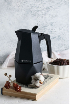 Кофеварка Polaris Kontur-4C алюминий серый (015182) - цена, купить или заказать с доставкой в интернет-магазине Кофеварка Polaris Kontur-4C алюминий серый (015182) - купить недорого с доставкой в интернет-магазине