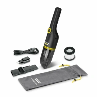 Пылесос ручной Karcher CVH Anniversary Edition черный/желтый - купить недорого с доставкой в интернет-магазине