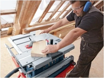 Циркулярная пила (дисковая) Bosch GTS 10 XC 2000Вт (настольная) D диска.:254мм (0601B30400) - купить недорого с доставкой в интернет-магазине