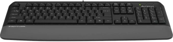 Клавиатура A4Tech Fstyler FK20 серый USB Multimedia (подставка для запястий) (FK20) кабель 1.5м - купить недорого с доставкой в интернет-магазине