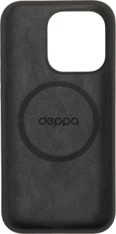 Чехол (клип-кейс) Deppa для Apple iPhone 15 Pro Liquid Silicone with MagSafe серый - купить недорого с доставкой в интернет-магазине
