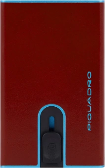 Чехол для кредитных карт Piquadro Blue Square PP4825B2BLR/CU4 табачный натур.кожа - купить недорого с доставкой в интернет-магазине