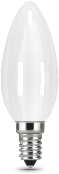 Лампа филам. Gauss Filament 5Вт цок.:E14 свеча 220B св.свеч.бел.нейт. (упак.:1шт) (103201205) - купить недорого с доставкой в интернет-магазине