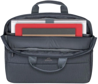 Сумка для ноутбука 15.6" Riva 7532 темно-серый полиэстер (7532 DARK GREY) - купить недорого с доставкой в интернет-магазине
