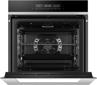 Духовой шкаф Электрический Haier HOQ-F5AABX черный/нержавеющая сталь - купить недорого с доставкой в интернет-магазине