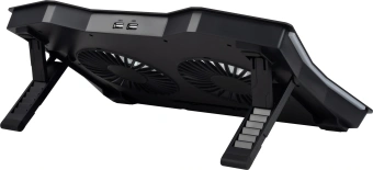 Подставка для ноутбука Digma D-NCP180-2x110RGB 18" 410x280x34мм 20дБ 2xUSB 2x 110ммFAN 700г Fan-control пластик ABS черный - купить недорого с доставкой в интернет-магазине