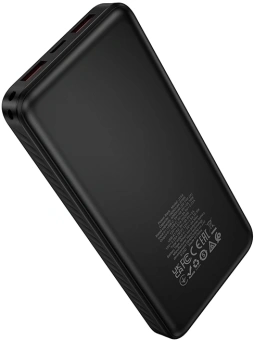 Мобильный аккумулятор Hoco J154 10000mAh 2A черный (60747) - купить недорого с доставкой в интернет-магазине