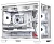 Корпус Bloody BD-CC108 белый без БП mATX 9x120mm 2xUSB3.0 audio bott PSU