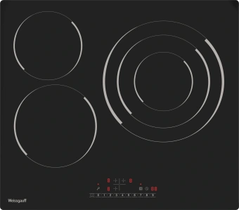 Варочная поверхность Weissgauff HV 633 BS черный - купить недорого с доставкой в интернет-магазине