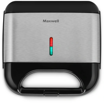 Сэндвичница Maxwell MW-1553 800Вт стальной/черный - купить недорого с доставкой в интернет-магазине