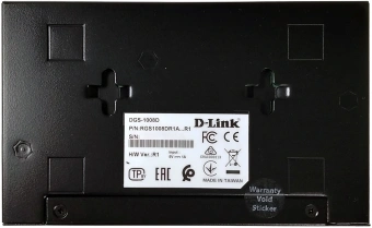 Коммутатор D-Link DGS-1008D/R1A (L2) 8x1Гбит/с неуправляемый - купить недорого с доставкой в интернет-магазине