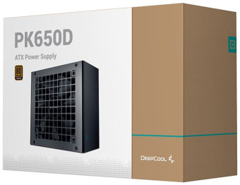 Блок питания Deepcool ATX 650W PK650D 80+ bronze 24+2x(4+4) pin APFC 120mm fan 7xSATA RTL - купить недорого с доставкой в интернет-магазине