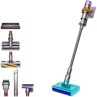 Пылесос Dyson V15S (SV47) DT Submarine 660Вт желтый/никель - купить недорого с доставкой в интернет-магазине