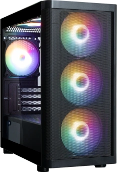 Корпус Zalman M4 SE черный без БП mATX 6x120mm 2xUSB2.0 1xUSB3.0 audio bott PSU - купить недорого с доставкой в интернет-магазине