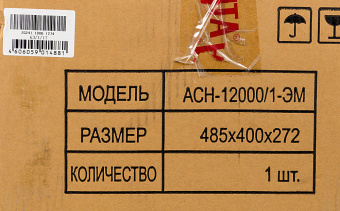 Стабилизатор напряжения Ресанта АСН-12000/1-ЭМ однофазный серый (63/1/17) - купить недорого с доставкой в интернет-магазине