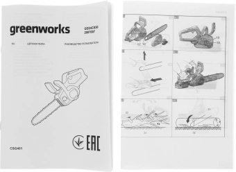 Цепная пила Greenworks GD24CS30 аккум. дл.шины:12" (30cm) (2007007) - купить недорого с доставкой в интернет-магазине