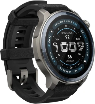 Смарт-часы Amazfit Balance 2 A2430 1.5" AMOLED корп.серый рем.черный разм.брасл.:140-210мм (6972596108955) - купить недорого с доставкой в интернет-магазине