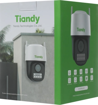 Камера видеонаблюдения IP Tiandy TC-H333N I5W/C/WIFI/Eu/4mm/V4.2 Wi-Fi 4-4мм цв. корп.:белый (TC-H333N I5W/C/WIFI/4MM/V4.2) - купить недорого с доставкой в интернет-магазине