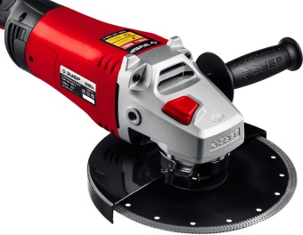 Углошлифовальная машина Зубр Мастер УШМ-230-2605 П 2600Вт 6600об/мин рез.шпин.:M14 d=230мм - купить недорого с доставкой в интернет-магазине