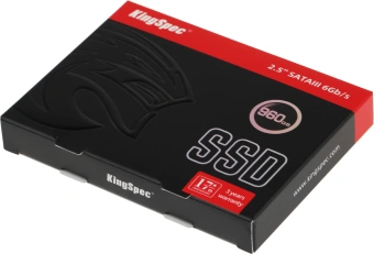 Накопитель SSD Kingspec SATA III 960GB P4-960 2.5" - купить недорого с доставкой в интернет-магазине