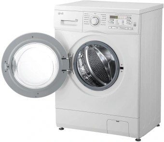 Стиральная машина LG F10B8MD класс: A загр.фронтальная макс.:5.5кг белый инвертор - купить недорого с доставкой в интернет-магазине