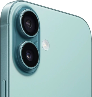 Смартфон Apple A3287 iPhone 16 256Gb бирюзовый моноблок 3G 4G 1Sim 6.1" 1179x2556 iOS 18 48Mpix 802.11 a/b/g/n/ac/ax/be NFC GPS Protect - купить недорого с доставкой в интернет-магазине