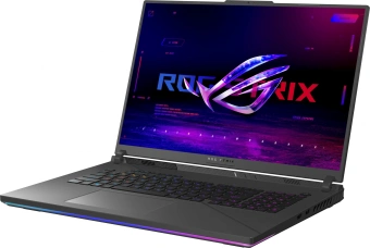 Ноутбук Asus ROG Strix G18 G814JVR-N6045 Core i9 14900HX 16Gb SSD1Tb NVIDIA GeForce RTX4060 8Gb 18" IPS WQXGA (2560x1600) noOS grey WiFi BT Cam (90NR0IF6-M00210) - купить недорого с доставкой в интернет-магазине