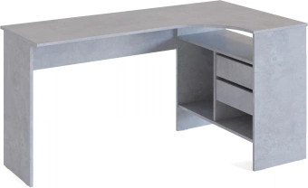Стол для компьютера Сокол СПм-25 П столешница ЛДСП бетон 145x74x81см (00-00011531) - купить недорого с доставкой в интернет-магазине