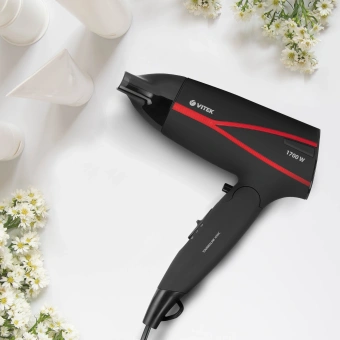 Фен Vitek VT-2328 1700Вт черный - купить недорого с доставкой в интернет-магазине