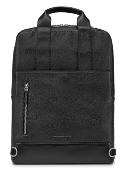 Сумка Moleskine Classic Leather ET84UDBVBK с отделением для ноутбука 15" черная натур.кожа - купить недорого с доставкой в интернет-магазине