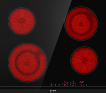 Варочная поверхность Gorenje ECT644BCSC черный - купить недорого с доставкой в интернет-магазине