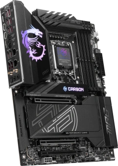 Материнская плата MSI MPG Z890 CARBON WIFI Soc-1851 Intel Z890 4xDDR5 ATX AC`97 8ch(7.1) 5Gigabit RAID+HDMI - купить недорого с доставкой в интернет-магазине