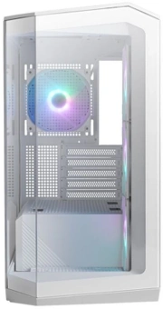 Корпус MSI MAG Pano M100R PZ белый без БП mATX 3x120mm 4x140mm 1xUSB3.1 audio CardReader AirDuct bott PSU - купить недорого с доставкой в интернет-магазине