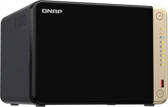 Сетевое хранилище NAS Qnap Original TS-664-8G 6-bay настольный Celeron N5095 - купить недорого с доставкой в интернет-магазине