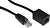 Патч-корд Buro BU-C5EXTND-1M-B UTP cat.5E solid 1м черный RJ-45 (m)-RJ-45 (f)