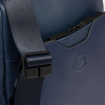 Сумка мужская Piquadro Ael CA6917S142/BLU синяя натур.кожа - купить недорого с доставкой в интернет-магазине