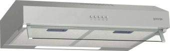 Вытяжка козырьковая Gorenje WHU529EX/M нержавеющая сталь управление: кнопочное (1 мотор) - купить недорого с доставкой в интернет-магазине
