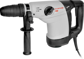 Перфоратор Интерскол П-42/1200ЭВ патрон:SDS-max уд.:11Дж 1200Вт (кейс в комплекте) - купить недорого с доставкой в интернет-магазине