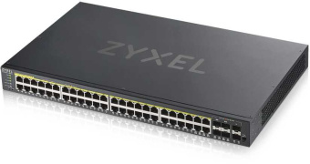 Коммутатор Zyxel NebulaFlex GS192048HPV2-EU0101F 44x1Гбит/с 2SFP 48PoE+ 375W управляемый - купить недорого с доставкой в интернет-магазине