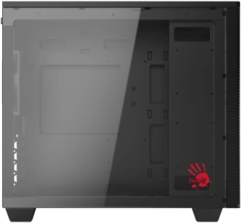 Корпус Bloody BD-CC117F черный без БП mATX 5x120mm 1xUSB2.0 1xUSB3.0 audio bott PSU - купить недорого с доставкой в интернет-магазине
